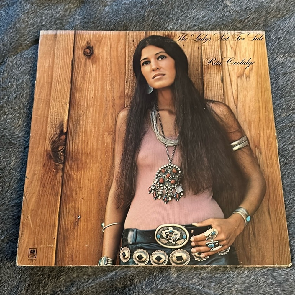 Vintage 1972 vinyl record Rita Coolidge the lady’s not for sale
